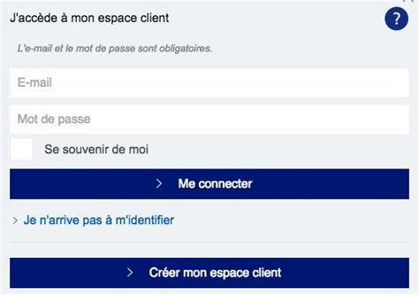 Comment accéder à mon espace client .